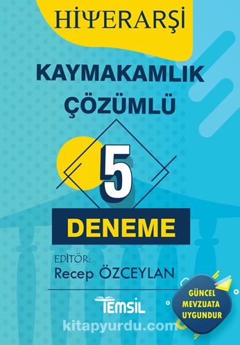 Hiyerarşi  Kaymakamlık  Tamamı Çözümlü 5 Deneme