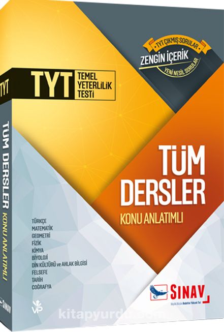 TYT Tüm Dersler Konu Anlatımlı Tek Kitap