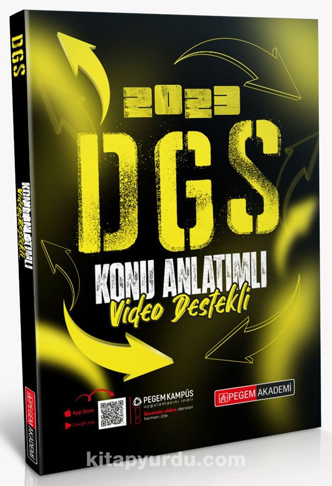 2023 DGS Video Destekli Konu Anlatımlı