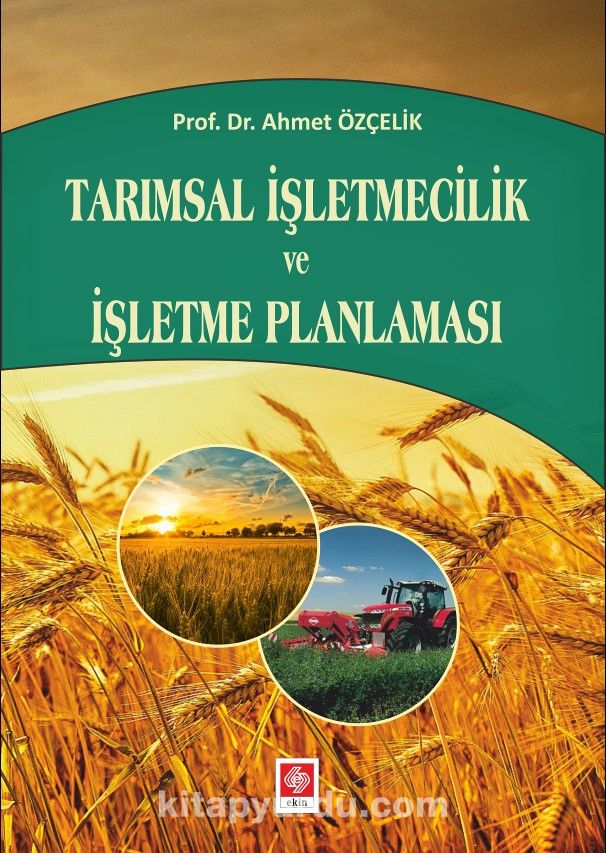 Tarımsal İşletmecilik ve İşletme Planlaması