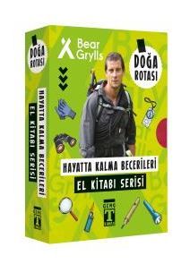 Bear Grylls Hayatta Kalma Becerileri El Kitabı Serisi / Doğa Rotası Seti (6 Kitap)