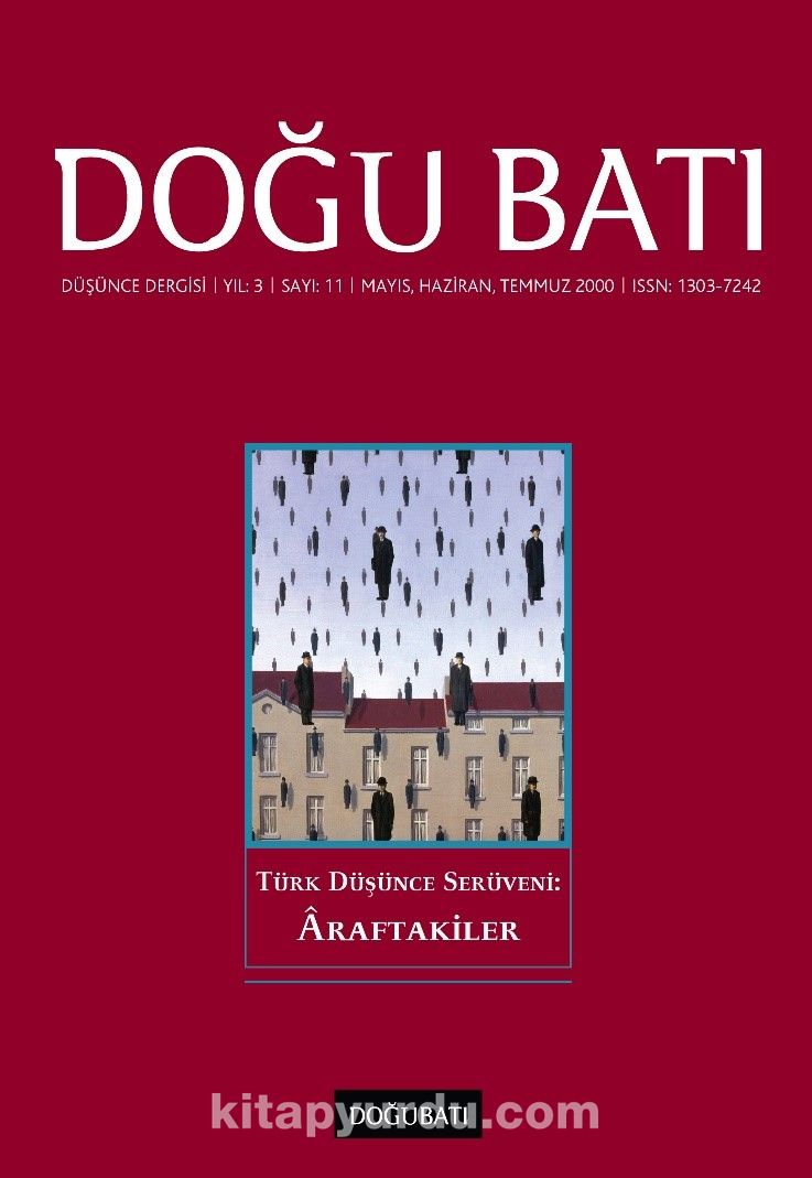 Doğu Batı Sayı: 11 Mayıs, Haziran, Temmuz 2002 (Üç Aylık Düşünce Dergisi)