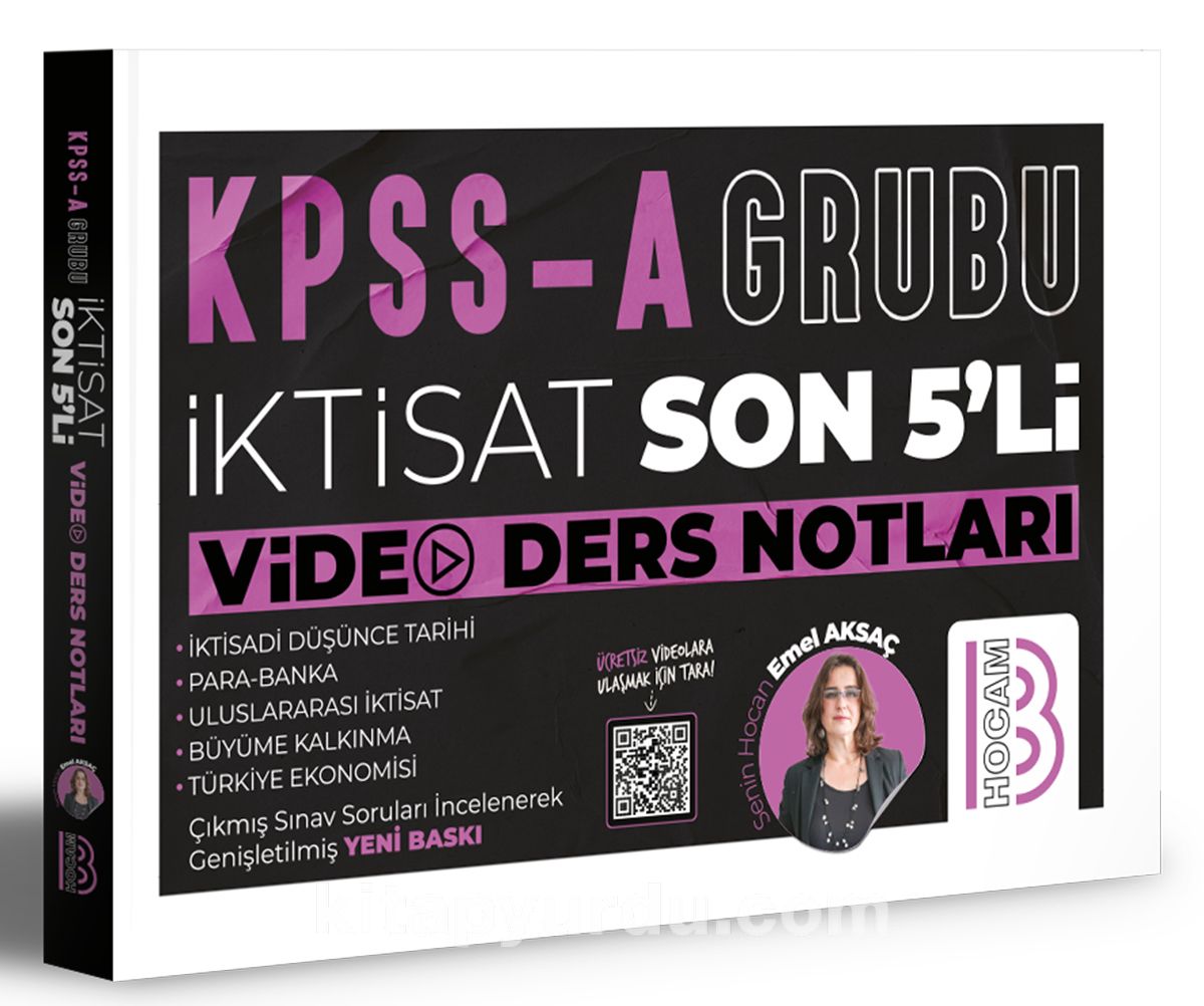 KPSS A Grubu İktisat Son 5'li Video Ders Notları