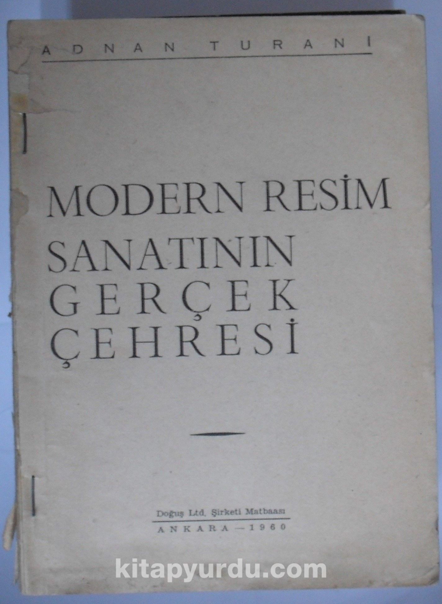 Modern Resim Sanatının Gerçek Çehresi (Kod:6-G-25)