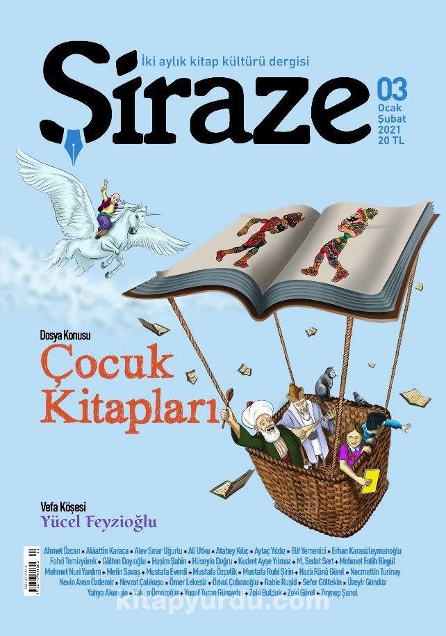 Şiraze İki Aylık Kitap Kültürü Dergisi Sayı:3 Ocak-Şubat 2021