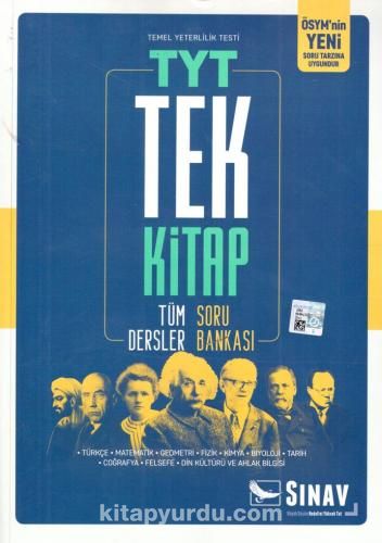 TYT Tek Kitap Tüm Dersler Soru Bankası