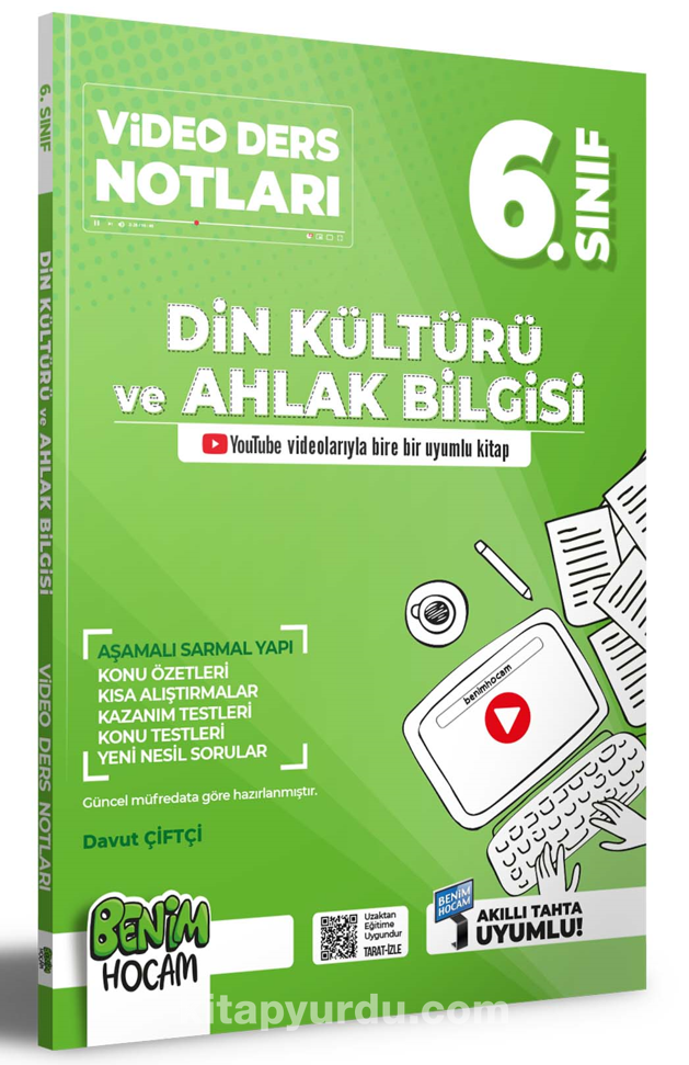 6.Sınıf Din Kültürü ve Ahlak Bilgisi Video Ders Notları (Konu Anlatımı)