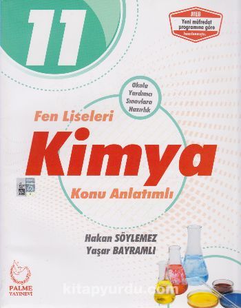 11. Sınıf Fen Liseleri Kimya Konu Anlatımlı