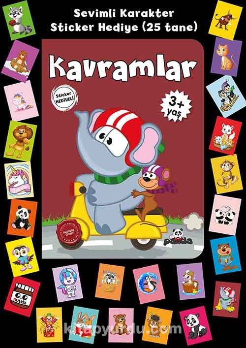 Stickerlı 3+ Yaş Kavramlar