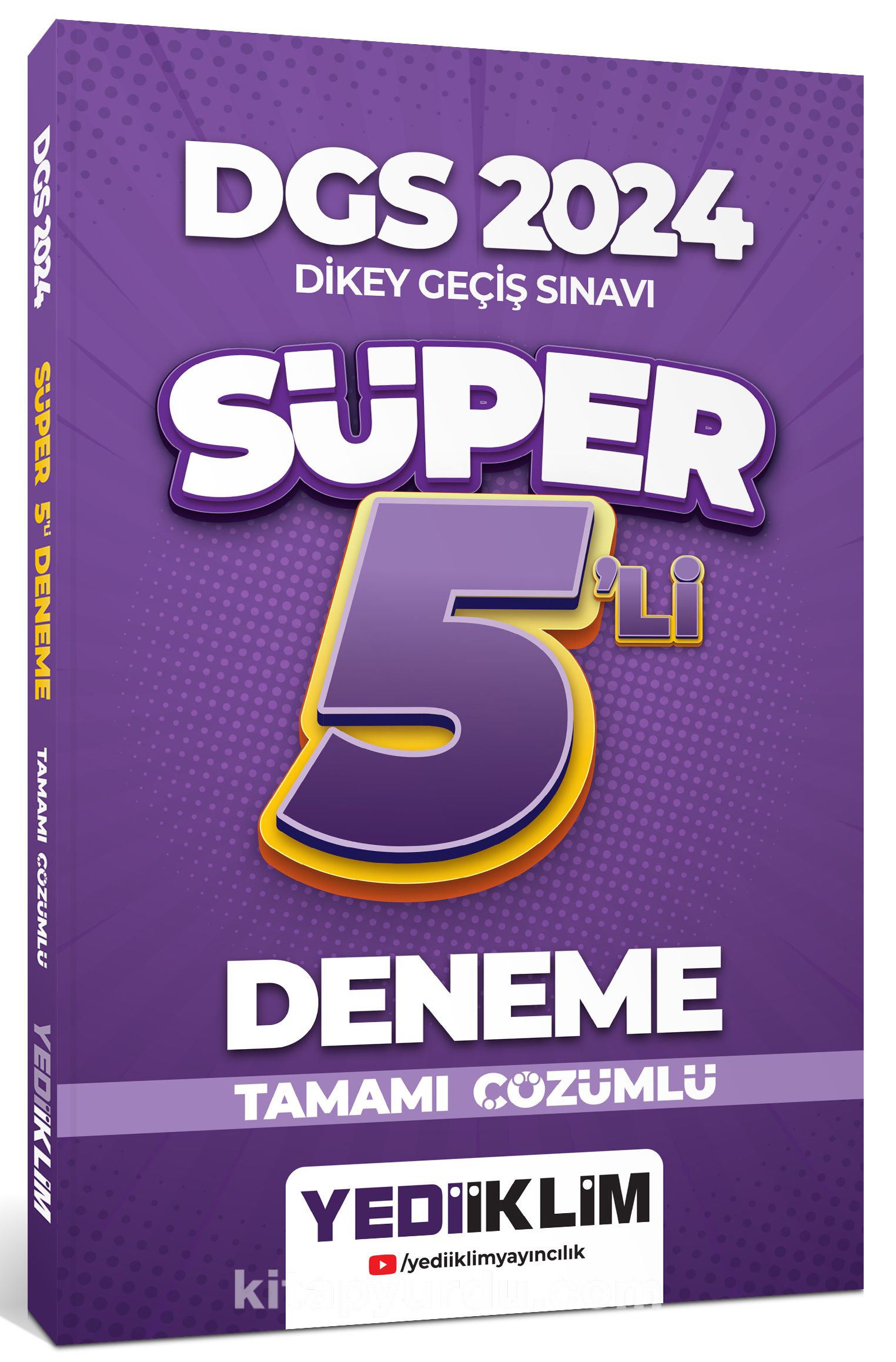 2024 DGS Tamamı Çözümlü Süper 5'li Deneme