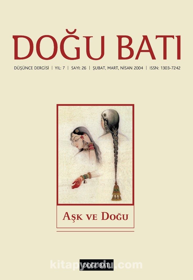 Doğu Batı Sayı:26 Şubat,-Mart-Nisan 2004  (Üç Aylık Düşünce Dergisi)