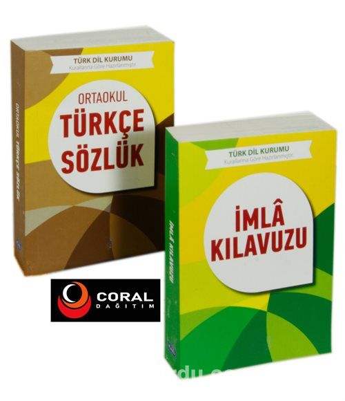 T.D.K. Uyumlu Ortaokul Türkçe Sözlük ve İmla Klavuzu (2 Kitap Set)