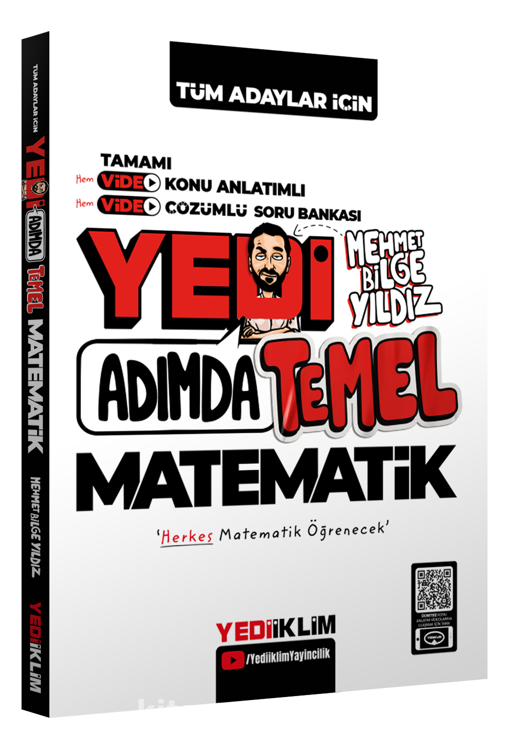 Yedi Adımda Temel Matematik Video Konu Anlatımlı Video Çözümlü Soru Bankası