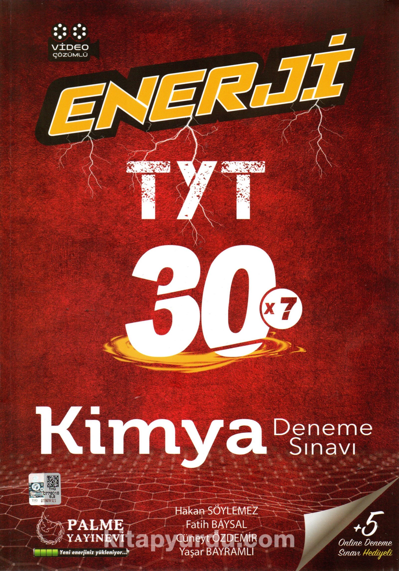 TYT Enerji Kimya 30x7 Deneme Sınavı