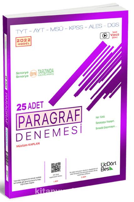 25 Adet Paragraf Denemesi