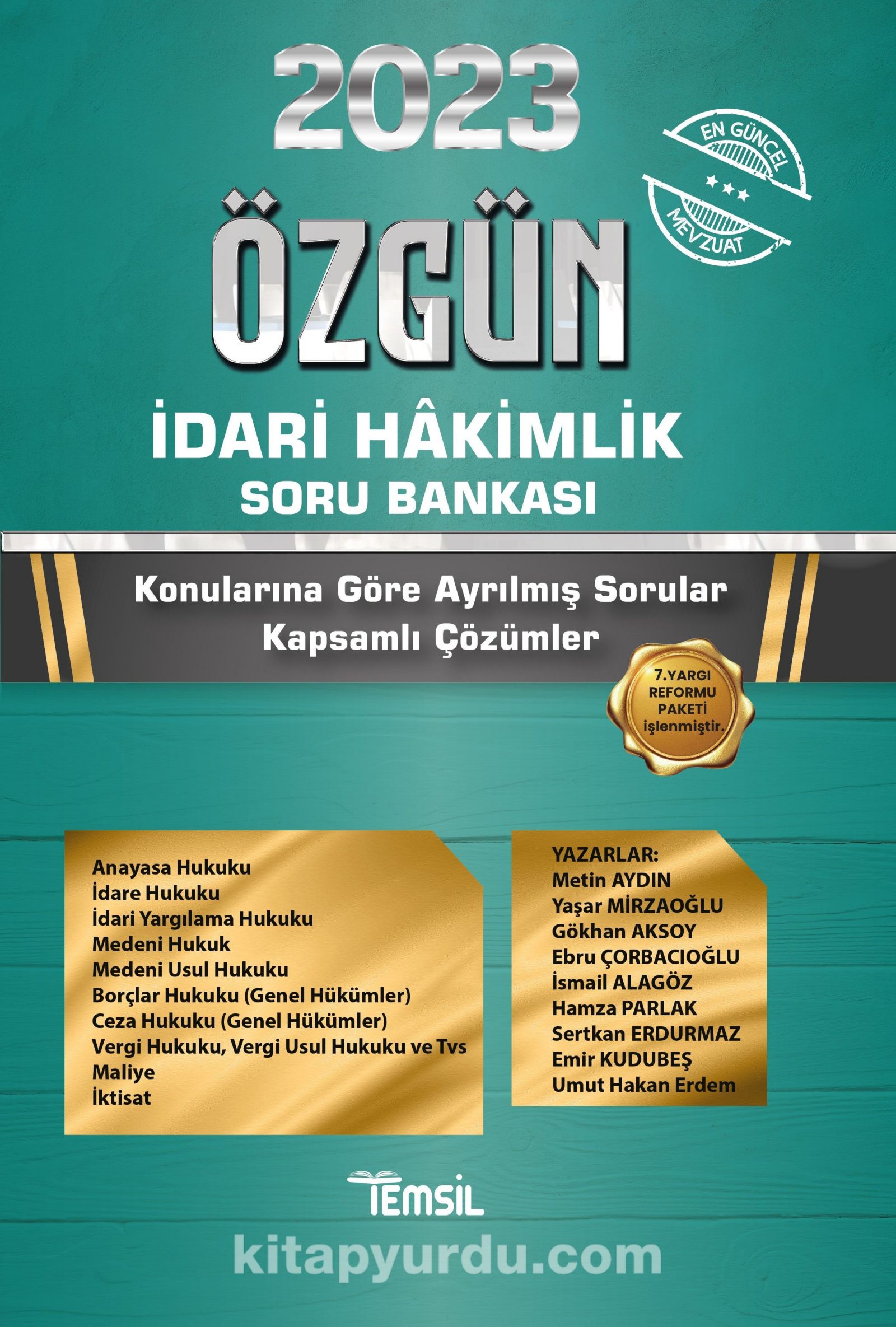 2023 Özgün İdari Hakimlik Soru Bankası