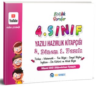 4. Sınıf Yazılı Hazırlık Kitapçığı 2. Dönem 1. Yazılı