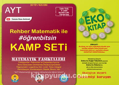 AYT Matematik Fasikülleri Seti Eko