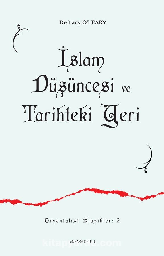 İslam Düşüncesi  ve Tarihteki Yeri