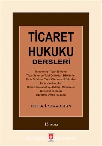 Ticaret Hukuku Dersleri