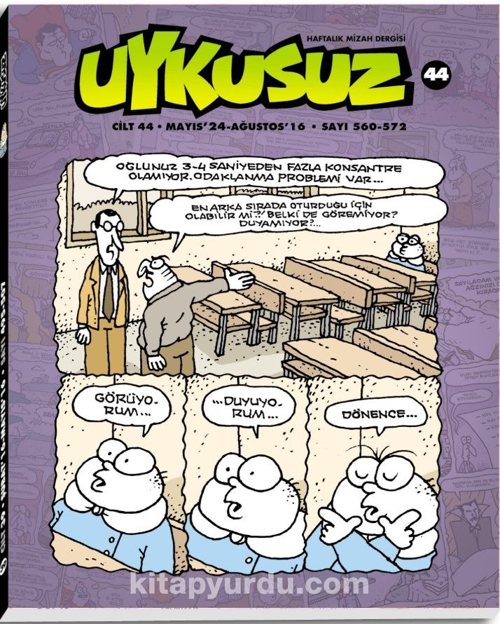 Uykusuz Cilt 44 Mayıs’18- Ağustos'18 560 - 572