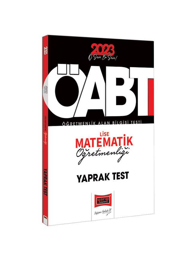 2023 KPSS ÖABT Lise Matematik Öğretmenliği Çek Kopart Yaprak Test