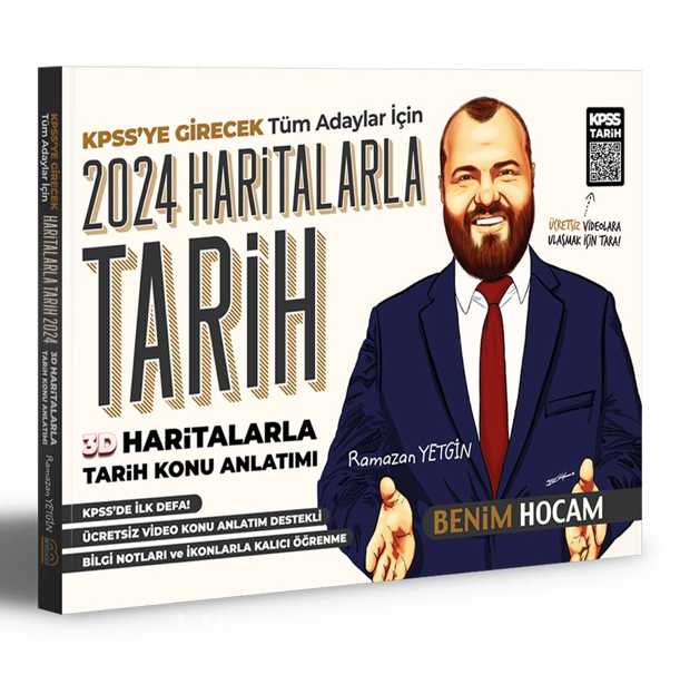 2024 KPSS 3D Haritalarla Tarih Konu Anlatımlı