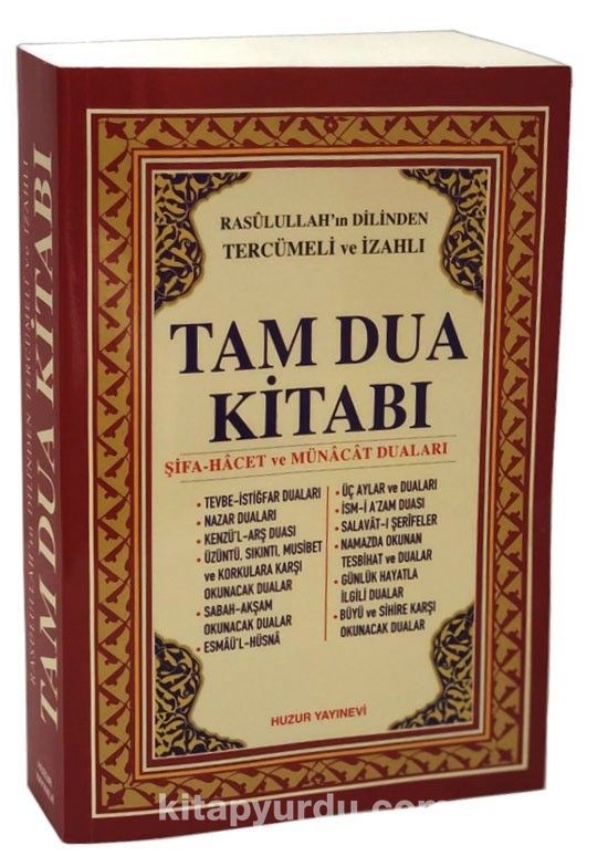 Tam Dua Kitabı (Kod:017) (2.hm)