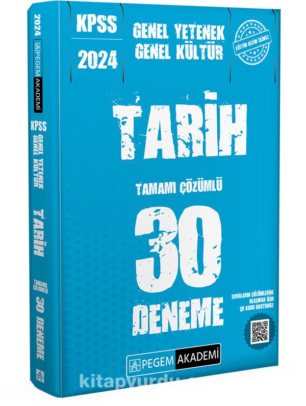 2024 KPSS Genel Yetenek Genel KültürTarih 30 Deneme