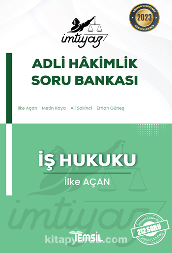 İmtiyaz Adli Hakimlik Soru Bankası İş Hukuku