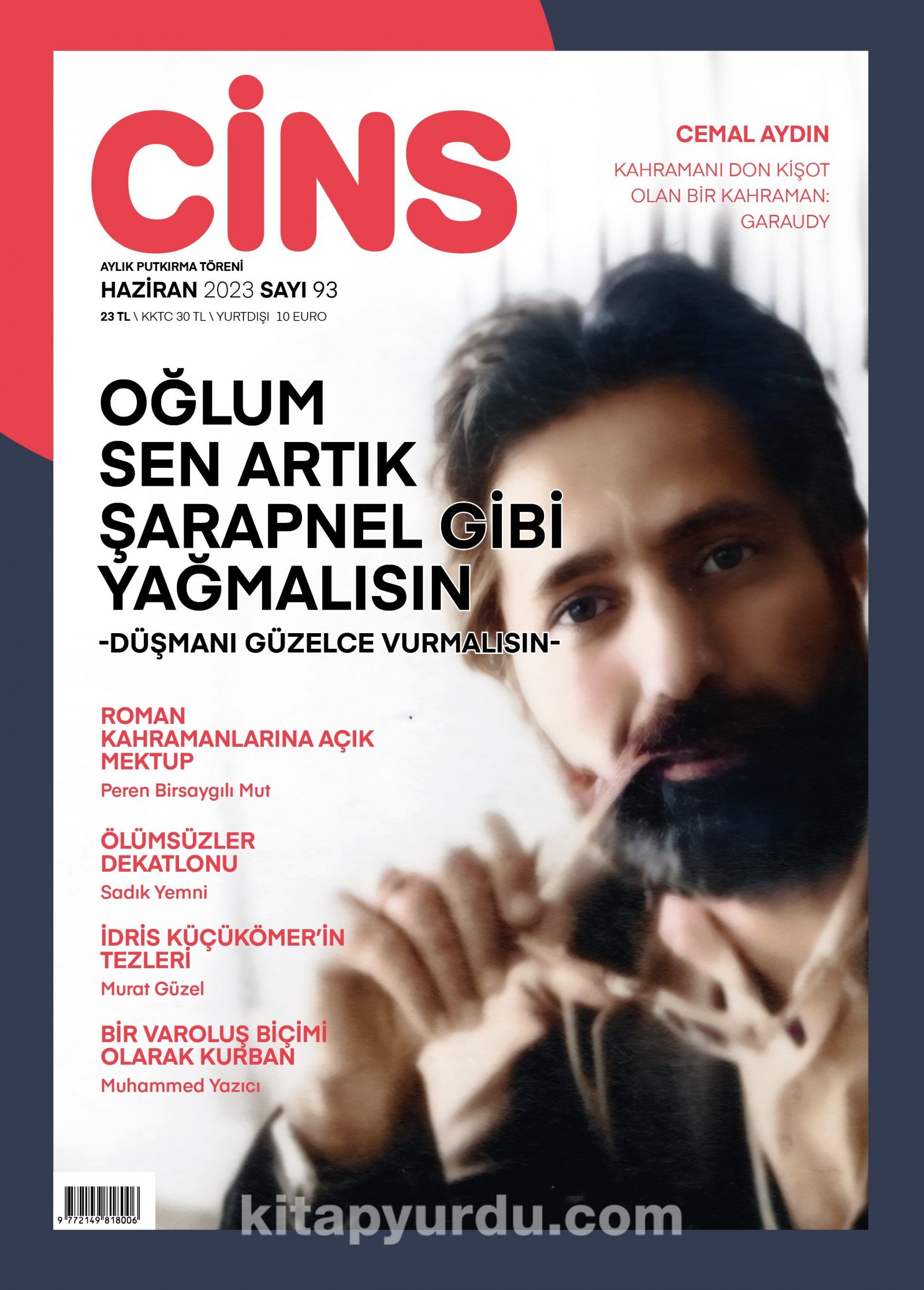 Cins Aylık Kültür Dergisi Sayı:93 Haziran 2023