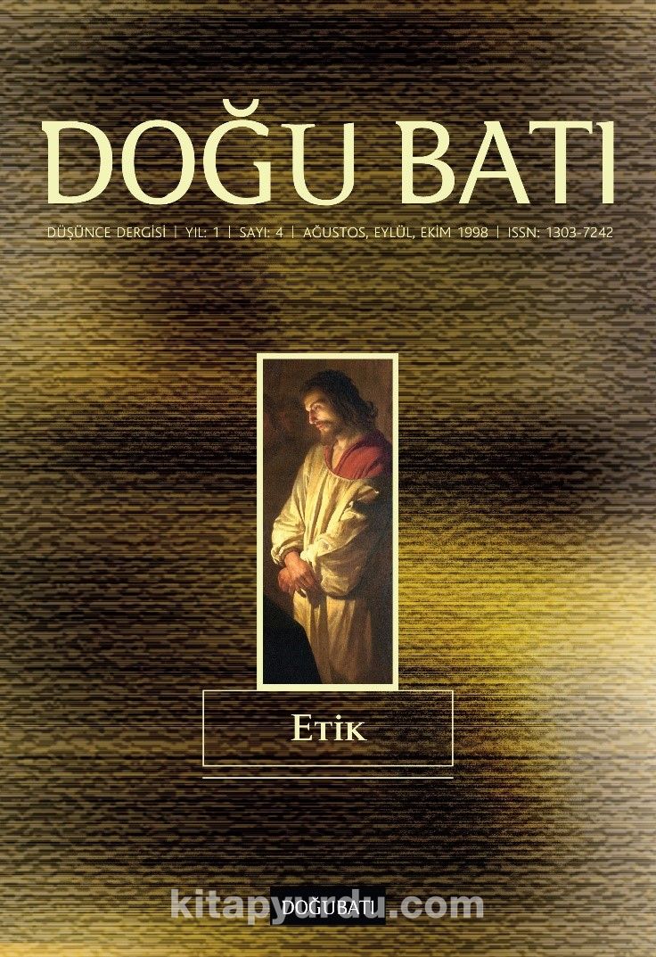 Doğu Batı Sayı:4 Ağustos-Eylül-Ekim  1998  (Üç Aylık Düşünce Dergisi)