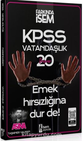 2024 Farkında İsem KPSS Aşina Vatandaşlık 20 Deneme