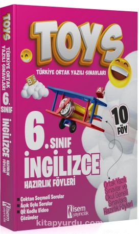 2024 Toys 6. Sınıf İngilizce Hazırlık Föyleri