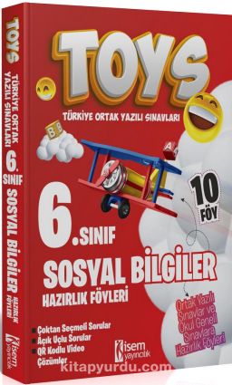 2024 Toys 6. Sınıf Sosyal Bilgiler Hazırlık Föyleri