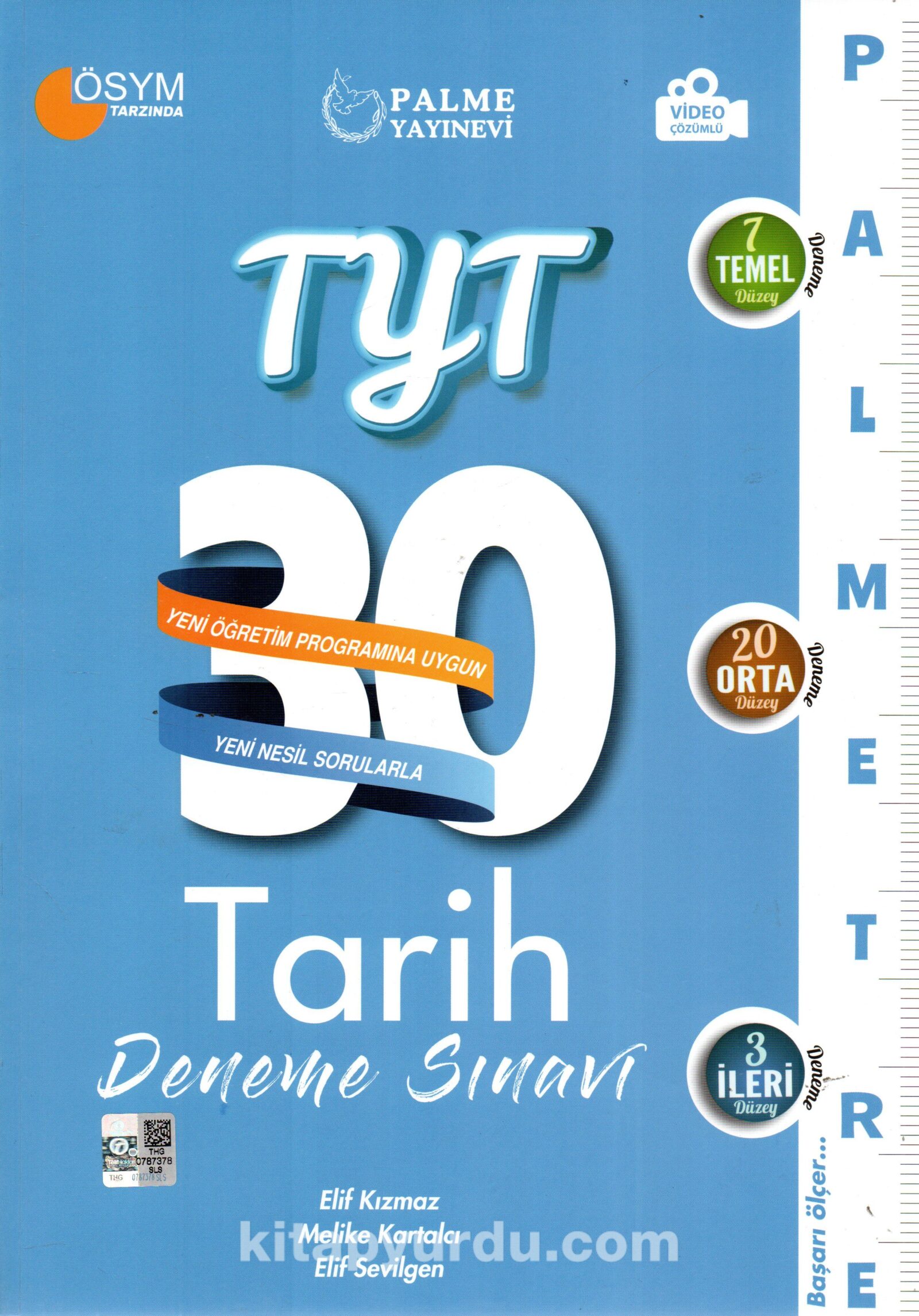 TYT Tarih Palmetre 30'lu Deneme Sınavı