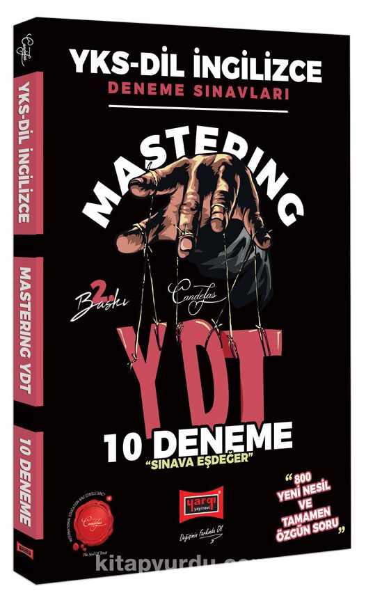 YKS-DİL İngilizce Deneme Sınavları Mastering YDT 10 Deneme Sınavı