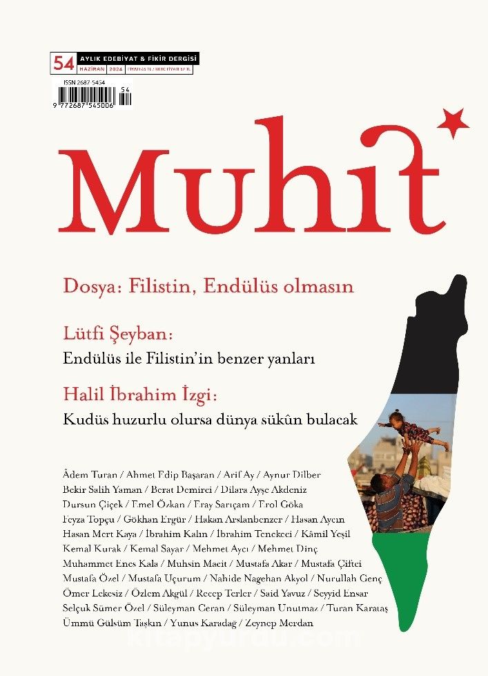 Muhit Dergi Aylık Edebiyat Dergisi Sayı:54 Haziran 2024