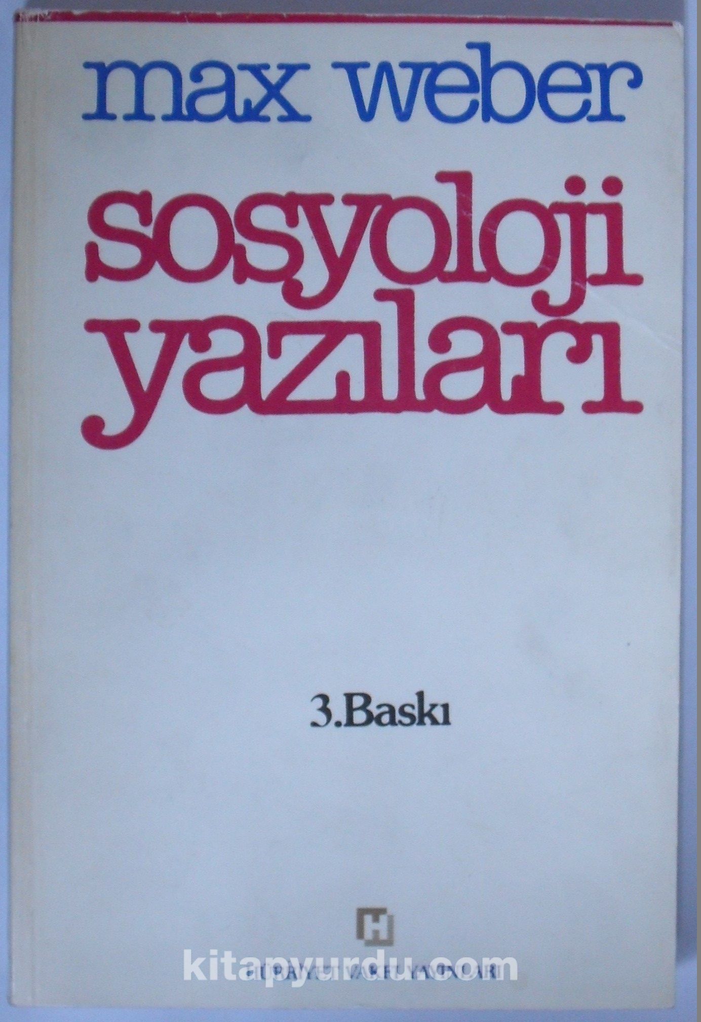 Sosyoloji Yazıları Kod: 11-C-33