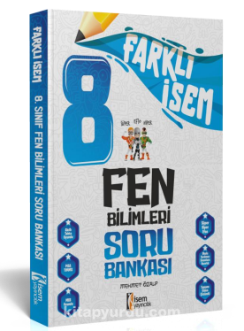 2024 Farklı İsem 8.Sınıf Fen Bilimleri Soru Bankası