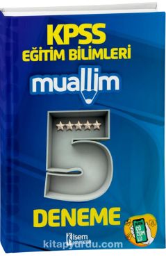 2024 KPSS Eğitim Bilimleri Muallim 5 Deneme