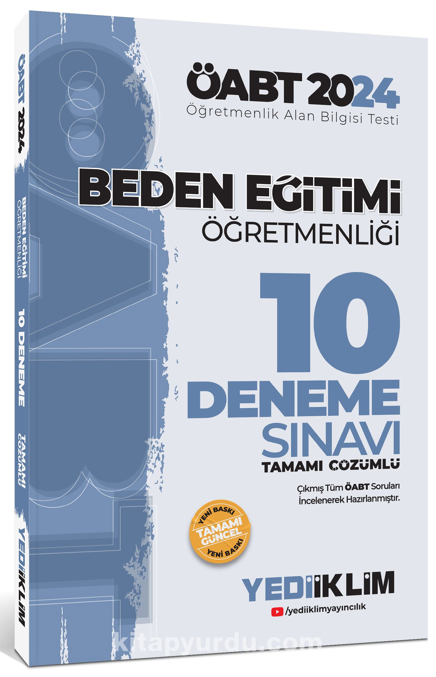 2024 ÖABT Beden Eğitimi  Öğretmenliği Tamamı Çözümlü 10 Deneme Sınavı