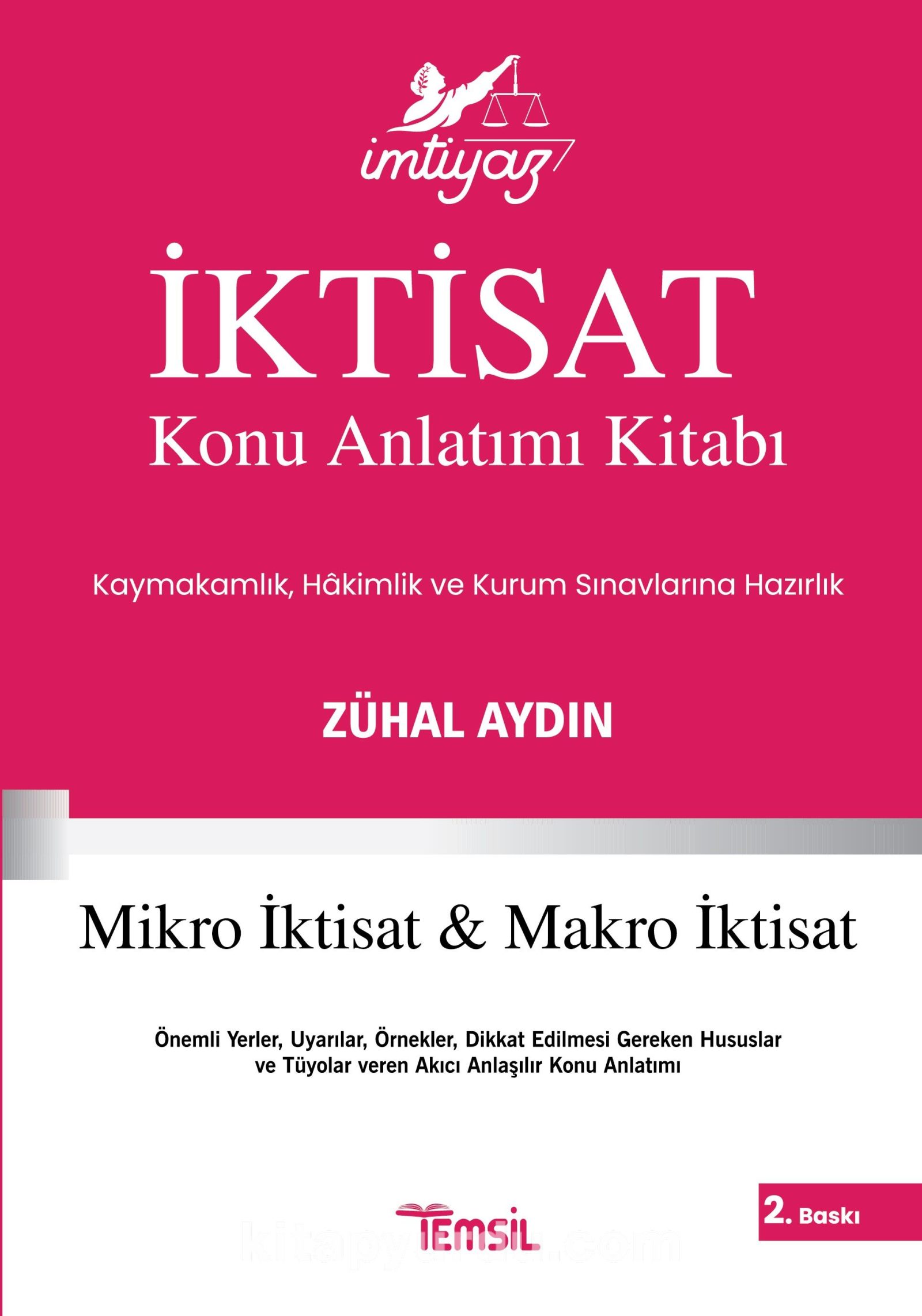 İmtiyaz İktisat Konu Anlatımı Kitabı