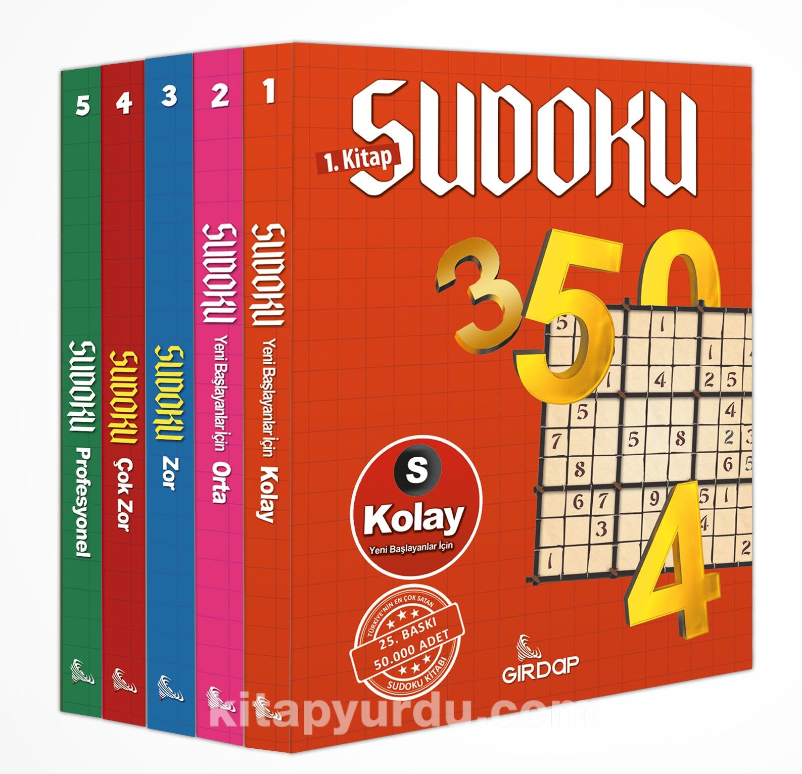 Kolaydan Zora Sudoku (5’li Set)