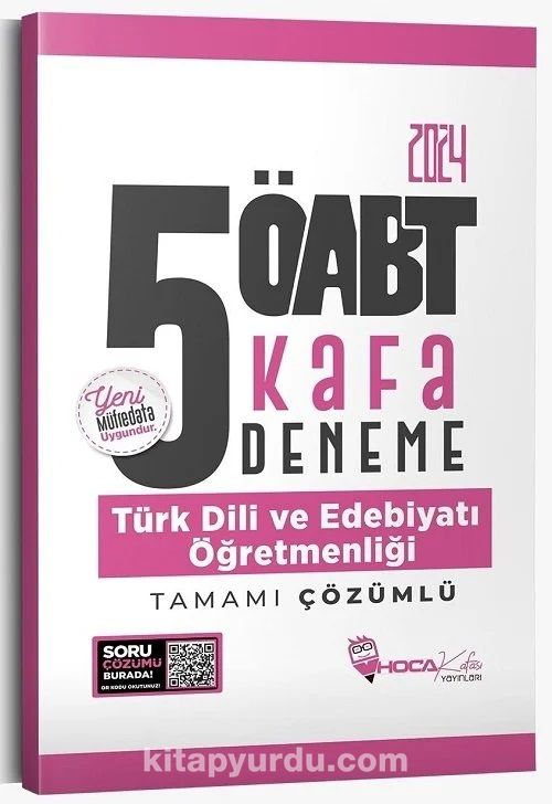 2024 ÖABT Türk Dili ve Edebiyatı Öğretmenliği 5 Kafa Deneme Çözümlü