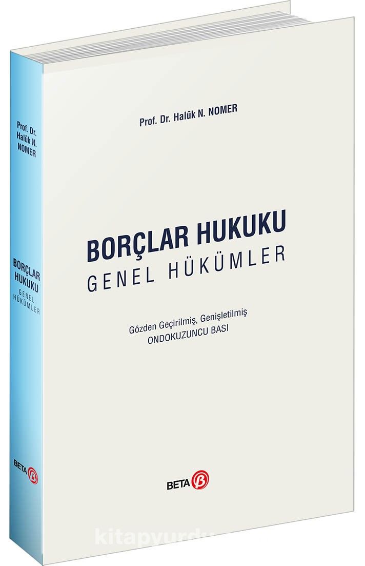 Borçlar Hukuku Genel Hükümler / Haluk N. Nomer