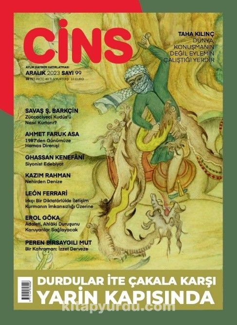 Cins Aylık Kültür Dergisi Sayı:99 Aralık 2023