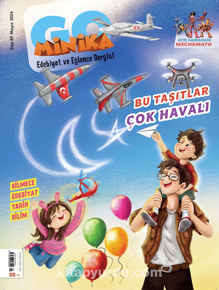 minikaGO Aylık Çocuk Dergisi Sayı:89 Mayıs 2024