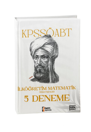 2024 İsem KPSS ÖABT İlköğretim Matematik Öğretmenliği 5 Deneme