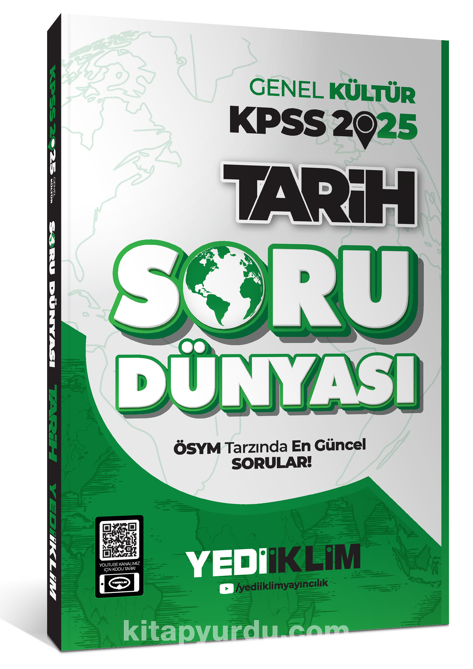 2025 KPSS Genel Kültür Tarih Soru Dünyası